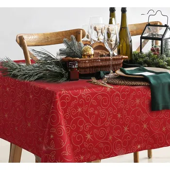 Stolování Sváteční ubrus DU5-120x140 červená