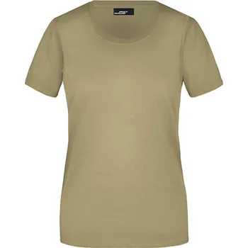 Dámská móda James&amp;Nicholson Dámské triko JN901 Khaki L