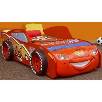 Dětská postel Dětská postel Blesk McQueen + matrace 180 x 90 cm