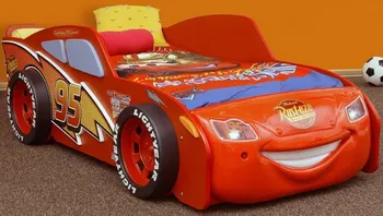 Dětská postel Dětská postel Blesk McQueen + matrace 180 x 90 cm