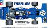 Tamiya Tyrrell 003 1971 Monaco GP 1:12