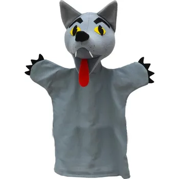 maňásek Moravská ústředna Maňásek Vlk se žlutýma očima 30 cm