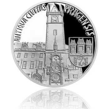 2019 - Stříbrná mince 1 NZD Staré Město Pražské