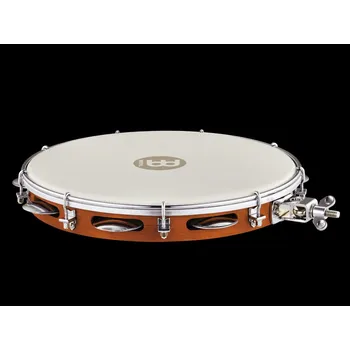 Bicí nástroj MEINL PANDEIRO 12" CHESTNUT TRUE FEEL SYNTHETIC HEAD