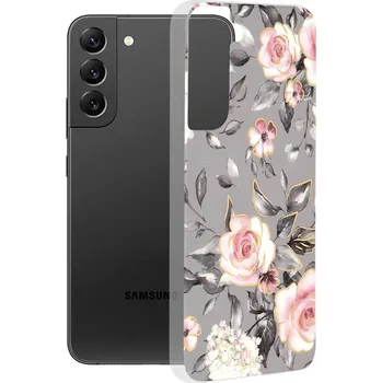 Pouzdro na mobilní telefon Kryt Samsung Galaxy S22 Plus Techsuit - Marble Series - Bloom of Ruth Gray