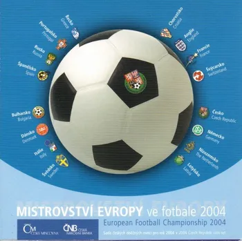 Sada oběžných mincí České republiky 2004 - ME ve fotbale
