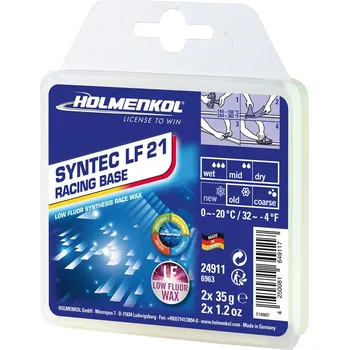 Lyžařský vosk Holmenkol Syntec LF 21 Racing Base 2x35g (Parafín 0° ~ -20°C)