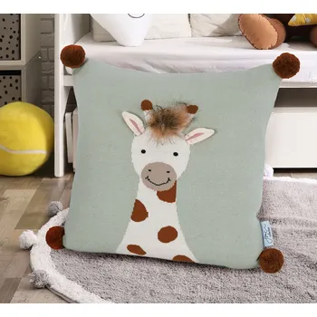 Povlak na polštářek Dětský povlak polštářku 40x40 DP12 Žirafa