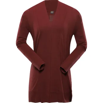 Dámská móda NAX - EDERA Dlouhý dámský svetr NAX LPLY126927NXL