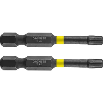 Bit Graphite Rázový bit TX25 x 50 mm, 2 ks