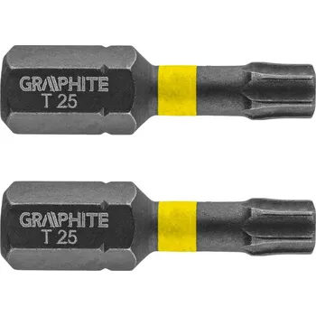 Bit Graphite Rázové bity TX25 25mm 2ks