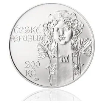 2012 - Stříbrná mince Obecní dům v Praze, b.k.