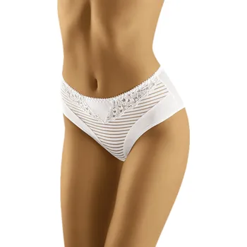 Dámská móda Dámské kalhotky eco-LO white - WOLBAR Bílá L