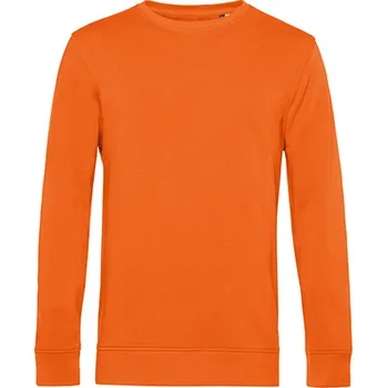 Pánské tričko B&amp;C Unisex tričko s dlouhým rukávem WU31B Pure Orange M