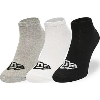 Pánské ponožky ponožky NEW ERA Flag sneaker 3pack GRAWHIBLK velikost ponožek 35-38