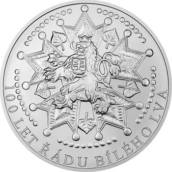 Česká mincovna Stříbrná medaile 10 oz Řád Bílého lva standard 311 g