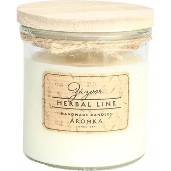 Svíčka Aromka Přírodní vonná svíčka sójová - Zázvor, 250 ml