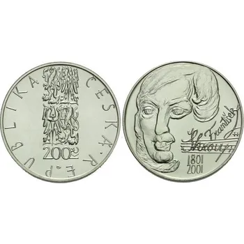 2001 - Pamětní stříbrná mince František Škroup, b.k.