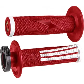 Chránič řídítek pro čtyřkolku ODI GRIPS PRO MX Lock-on v2 EMIG 4-Stroke Red/White