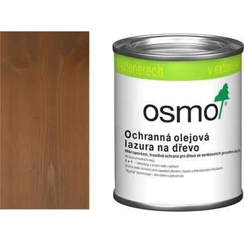 Olej na dřevo Osmo Ochranná olejová lazura 0,125L 726 šedá kůra
