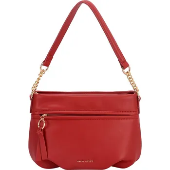 Kabelka David Jones dámská kabelka CM6591 červená 7302080-4