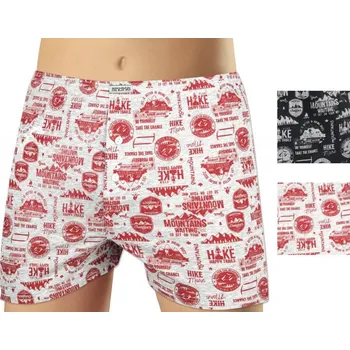 Trenýrky 2 Pack Pánské bavlněné trenýrky Andrie PS5676 M