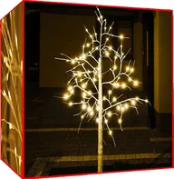 Vánoční osvětlení Iso Trade 11315 světelný strom bříza 60 LED teplá bílá