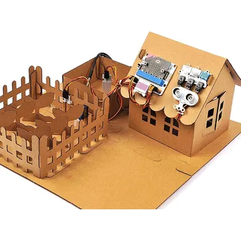 Elektronická stavebnice ElecFreaks Kartonový model chytré aquaponické farmy