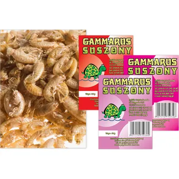 Krmivo pro rybičky GAMARUS SUŠENÝ V SÁČKU 100G