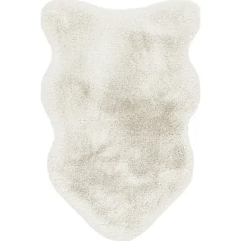 Koberec Kusový koberec Heaven shape 800 ivory Varianta: 60x90 cm