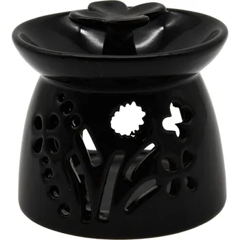 Aroma lampa Home Elements Aromalampa - Černé květinky