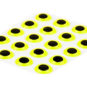 Sybai 3D Epoxy Eyes Fluo Yellow 7mm