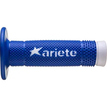 Rukojeti, gripy ARIETE Off Road Vulcan, bílá/modrá (115mm)