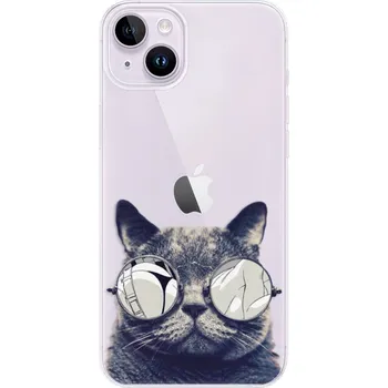 Pouzdro na mobilní telefon Odolné silikonové pouzdro iSaprio - Crazy Cat 01 - iPhone 14 Plus