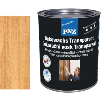 Olej na dřevo pnz dekorační vosk transparent 0,25l dub