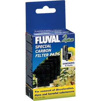 Akvarijní technika Náplň vata uhlíková FLUVAL 2 Plus (4ks)