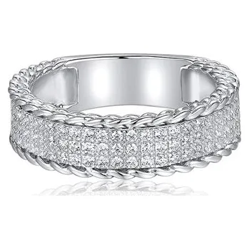 Prsten Prsten SILVERINO se zirkony 8540-54