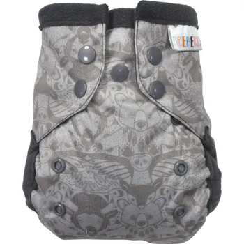 Plenkové kalhoty Breberky Kapsová plenka (S) - Lesní totem PAT