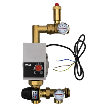 Vodovodní potrubí Čerpadlová sestava se směšovačem 30°C - 70°C k rozdělovačům 52RCSWE030
