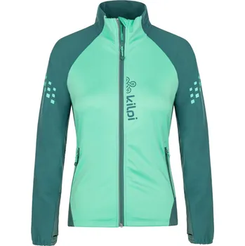 Dámská bunda Dámská běžecká bunda Kilpi NORDIM-W tmavě zelená XL