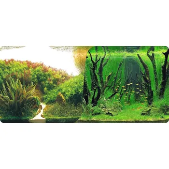 Dekorace do akvária Macenauer fototapeta 3S, 60 x 30 cm