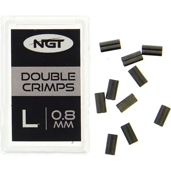 NGT krimpovací svorky Spare Crimps L 0,8 mm