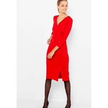 Dámské šaty Camaieu 524998 9833 červené XS