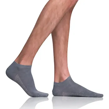 Pánské ponožky Bellinda BAMBUS AIR IN-SHOE SOCKS BE497554 šedá 39 - 42