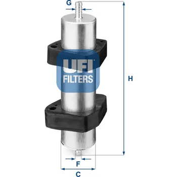 Autodíl Palivový filtr UFI 31.920.00