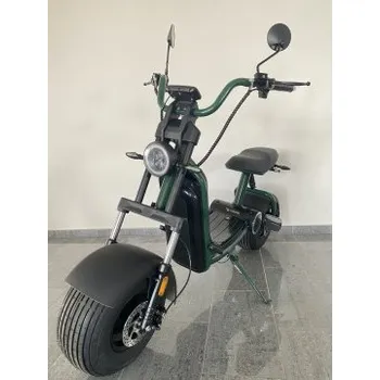 Elektrokoloběžka Elektrokoloběžka Lera Scooters C6 2000W Zelená, Barva zelená Leramotors