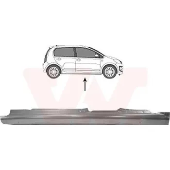 Prah karosérie Nástupní panel VAN WEZEL 5701104