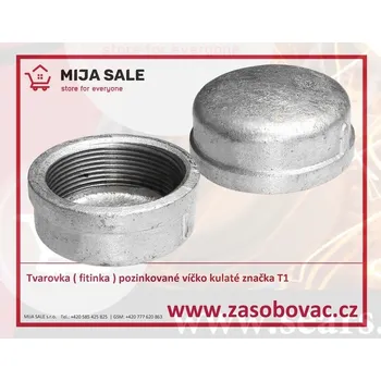 Fitinka 300 F - 4" Tvarovka ( fitinka ) pozinkované víčko kulaté značka T1