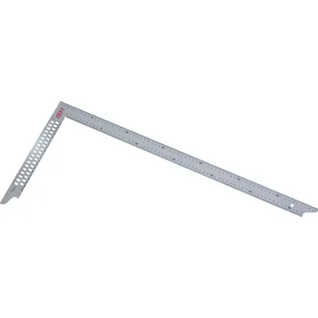 Úhloměr RAXX 1263088 Tesařský úhelník se znač. dírkami 700x300 mm