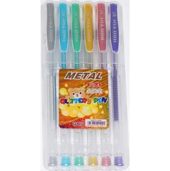Pera gelová 6 barev metalická 272121